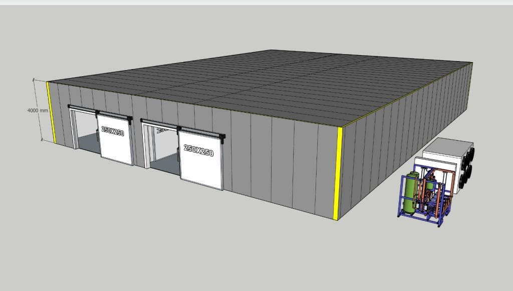 Almanya Soğuk Hava Deposu Proje Çalışmamız - 8