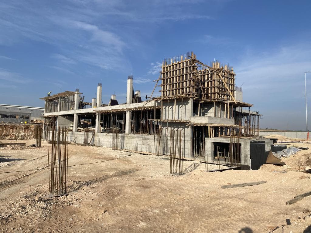 Adana Organize Sanayi Bölgesi YZD Elektrik Fabrika ve İdari Bina İnşaatımız