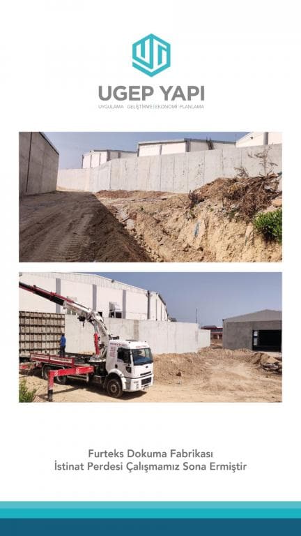 Furteks Dokuma Fabrikası İstinat Perdesi - 4