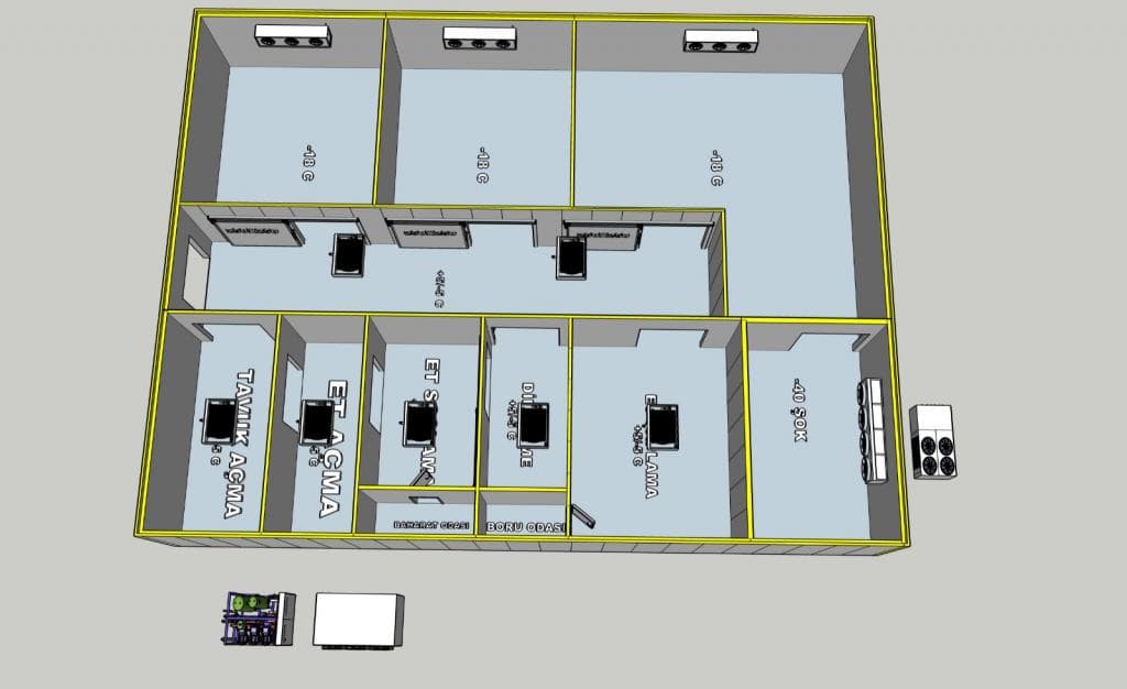 Almanya Soğuk Hava Deposu Proje Çalışmamız - 12
