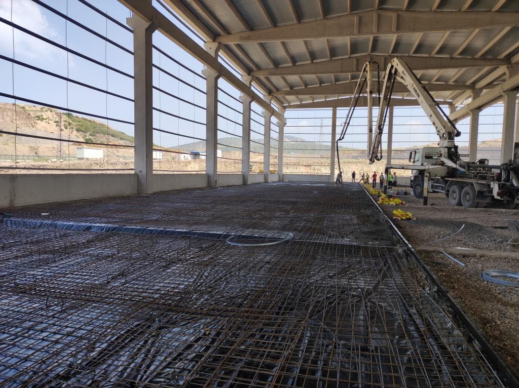 Detaş Grup Galvaniz Tel Fabrikası Saha Beton - 25