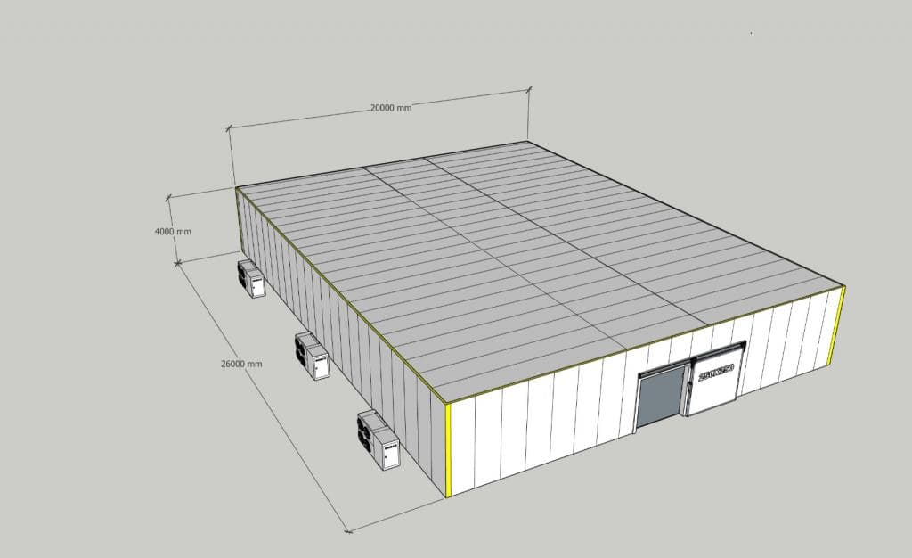 Almanya Soğuk Hava Deposu Proje Çalışmamız - 14