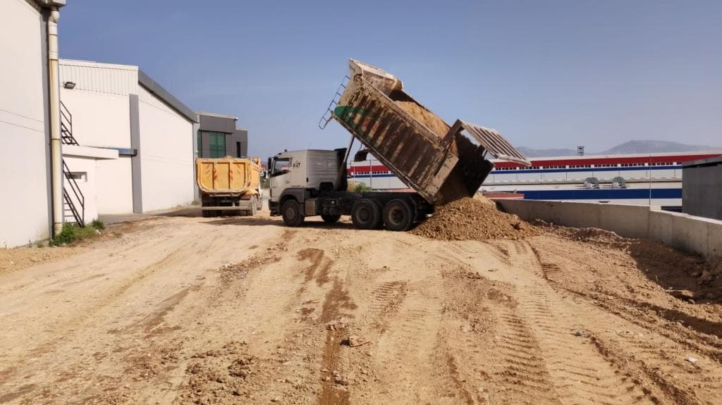 Furteks Dokuma Fabrikası İstinat Perdesi