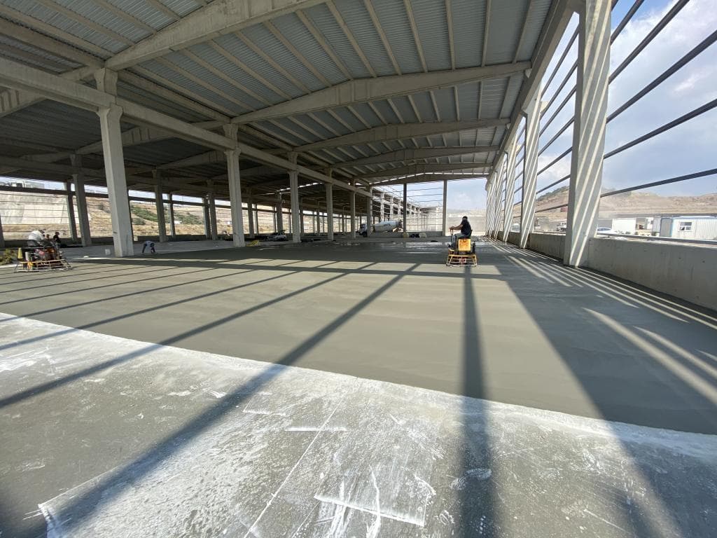 Detaş Grup Galvaniz Tel Fabrikası Saha Beton - 6