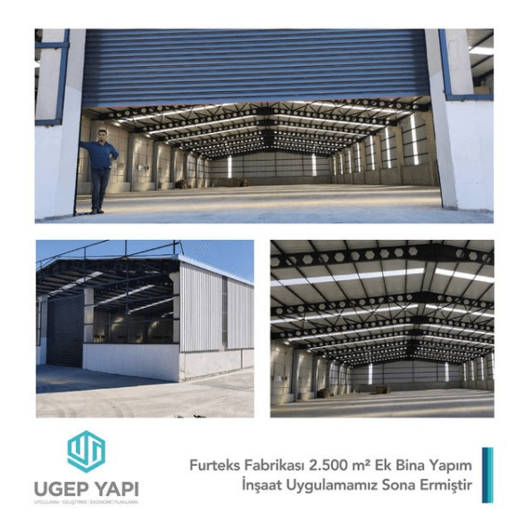 Furteks Fabrikası Anahtar Teslim İnşaat - 5