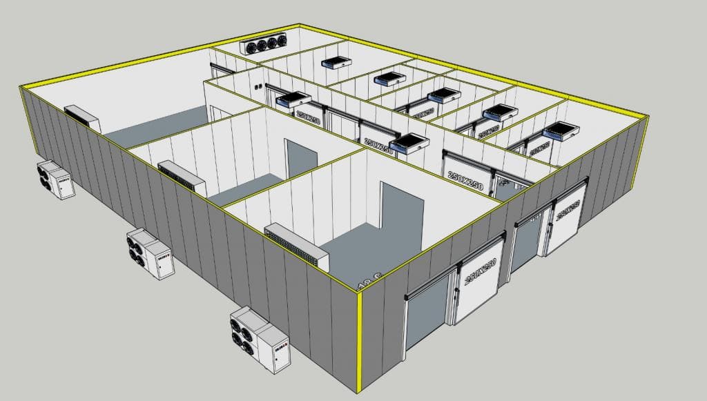 Almanya Soğuk Hava Deposu Proje Çalışmamız - 2