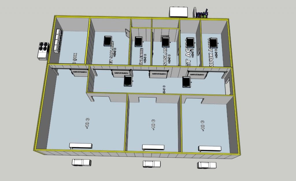 Almanya Soğuk Hava Deposu Proje Çalışmamız - 9