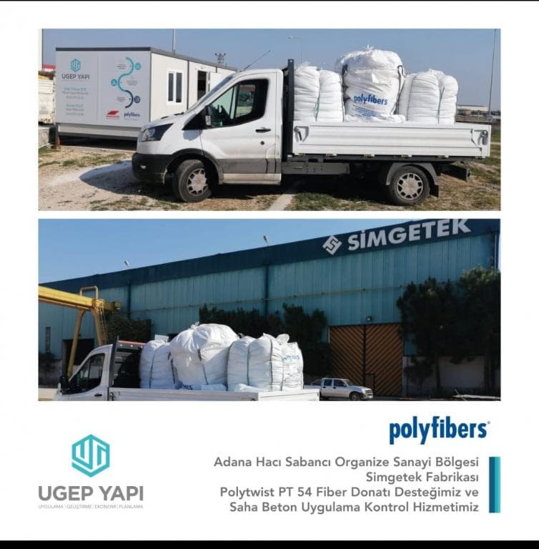 Adana Hacı Sabancı Organize Simgetek Fabrikası Fiber Donatı Ürün Desteği - 2