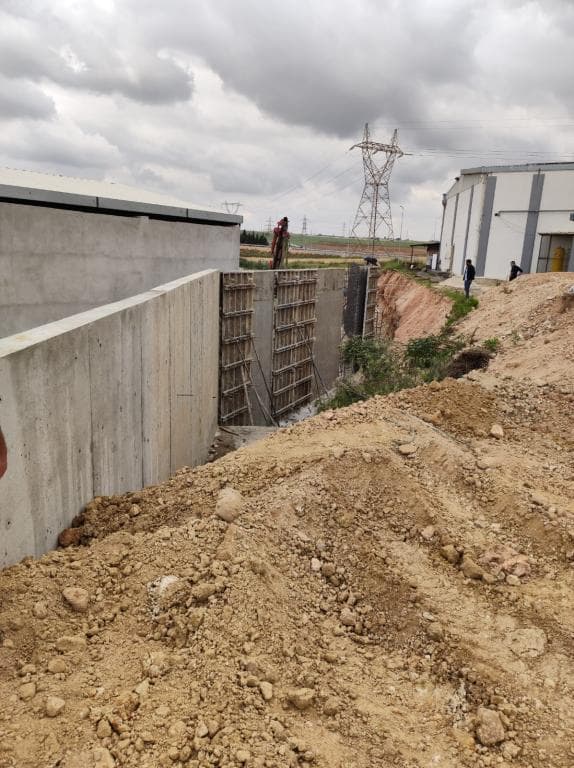 Furteks Dokuma Fabrikası İstinat Perdesi - 13