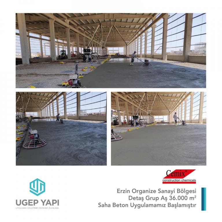 Detaş Grup Galvaniz Tel Fabrikası Saha Beton - 31