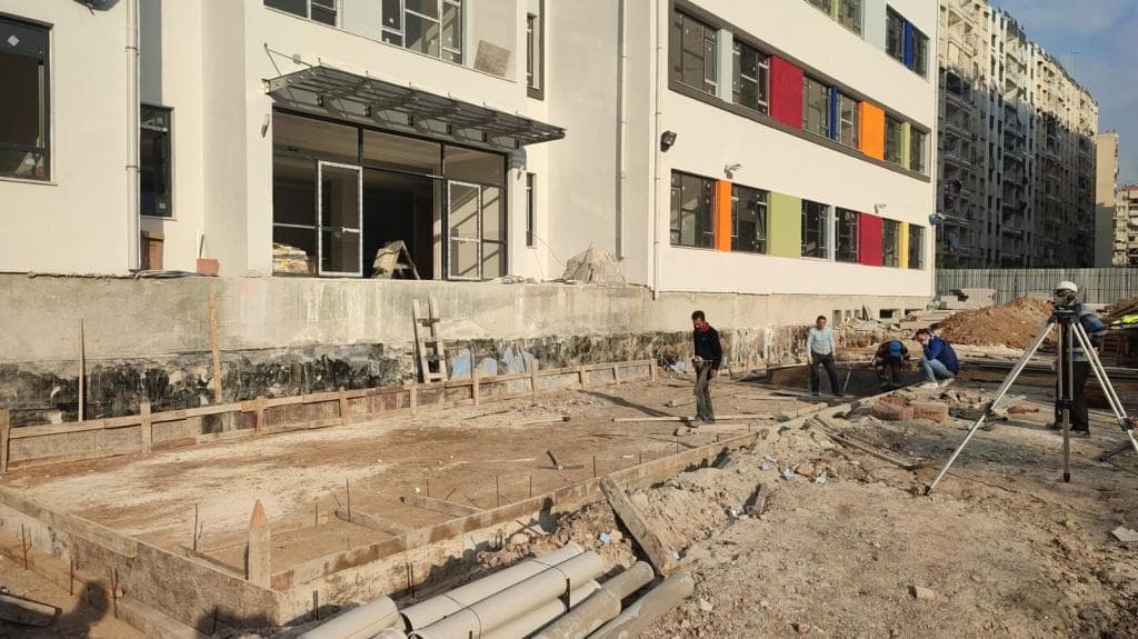 Adana Doğanlar İnşaat Toki Okul İnşaatı - 5