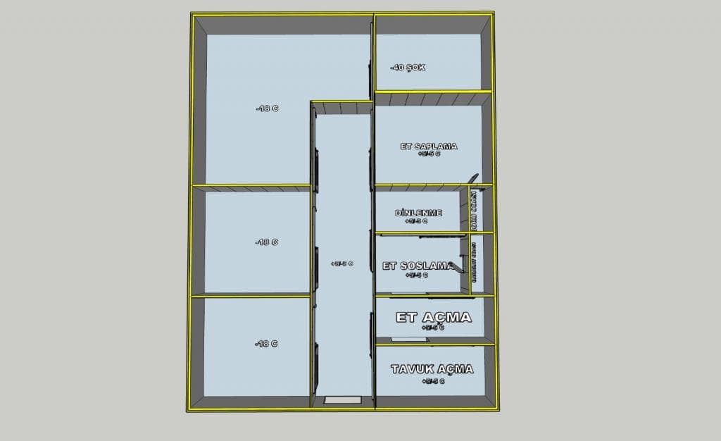 Almanya Soğuk Hava Deposu Proje Çalışmamız - 16