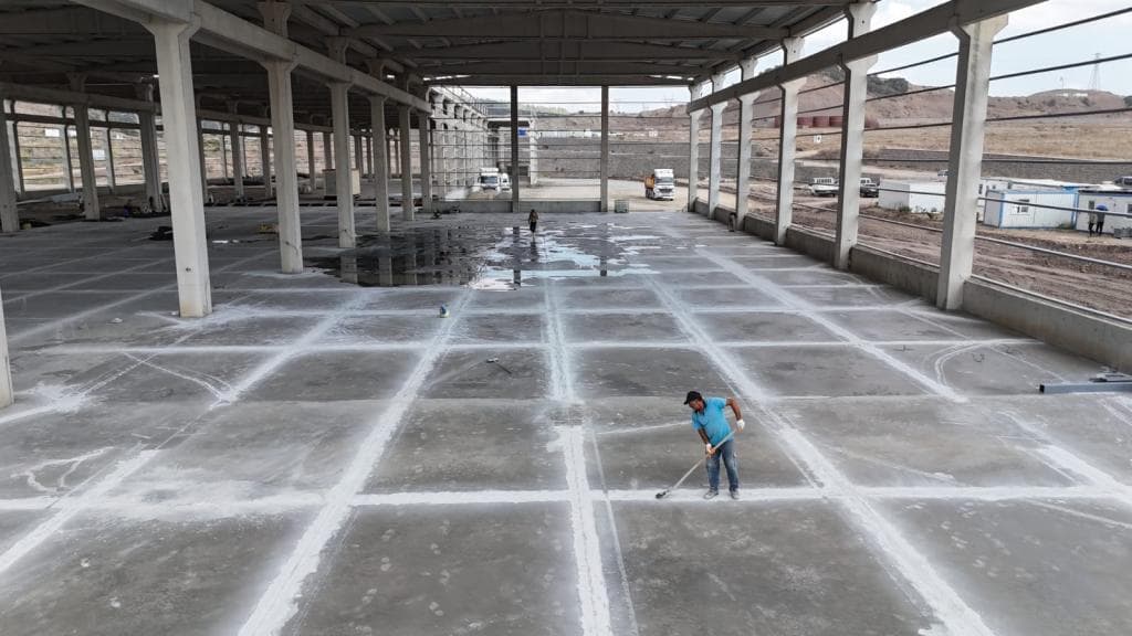 Detaş Grup Galvaniz Tel Fabrikası Saha Beton - 17