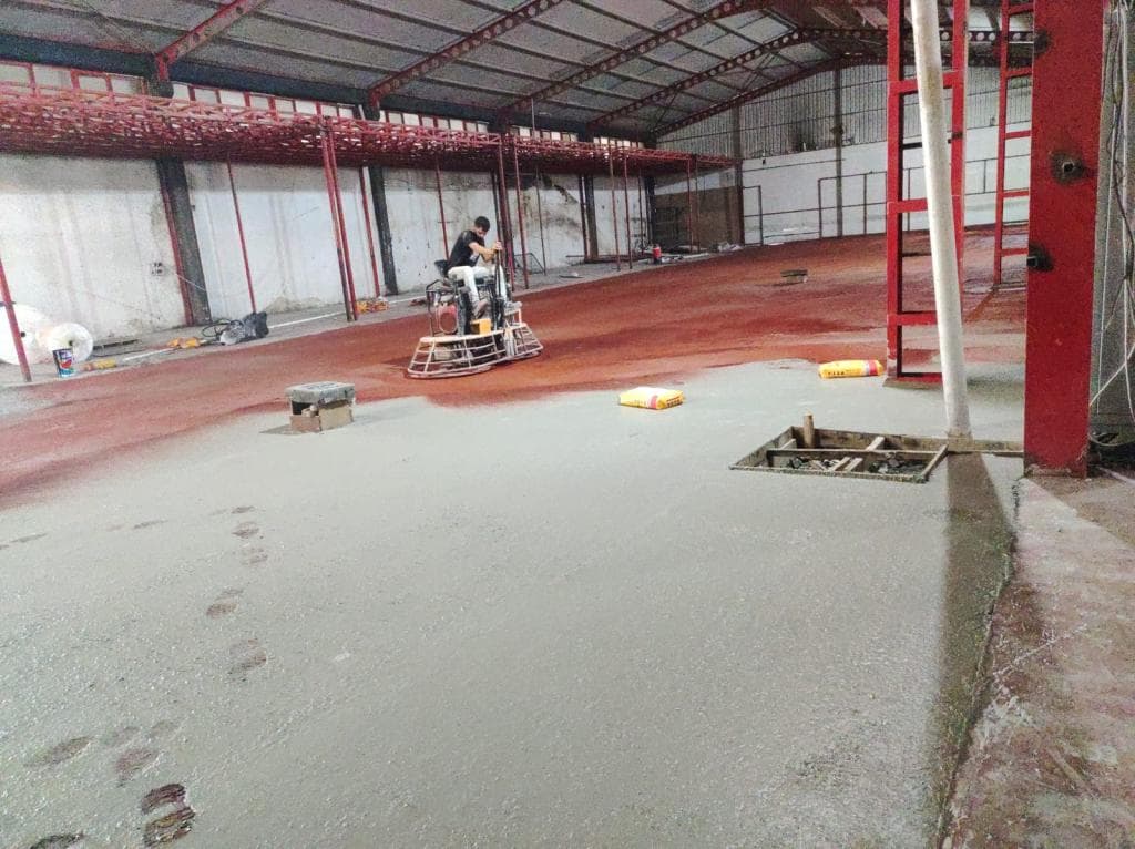 Adana Mobak Un Fabrikası Fiber Donatılı Saha Beton Uygulamamız - 6