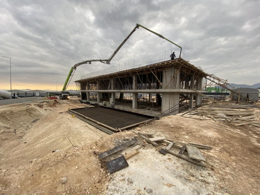 Adana Organize Sanayi Bölgesi YZD Elektrik Fabrika ve İdari Bina İnşaatımız - 59