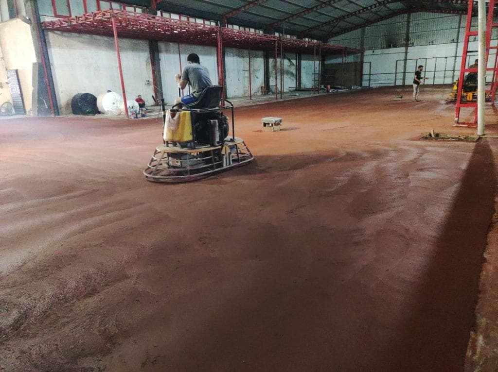 Adana Mobak Un Fabrikası Fiber Donatılı Saha Beton Uygulamamız - 18