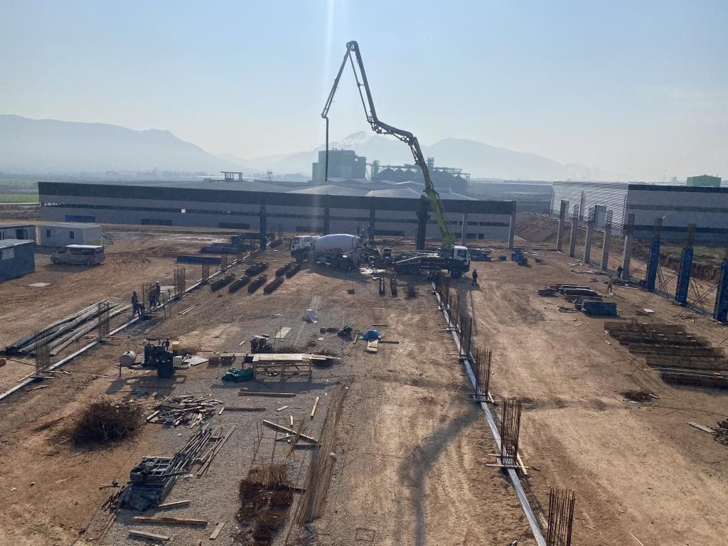 Adana Organize Sanayi Bölgesi YZD Elektrik Fabrika ve İdari Bina İnşaatımız - 2