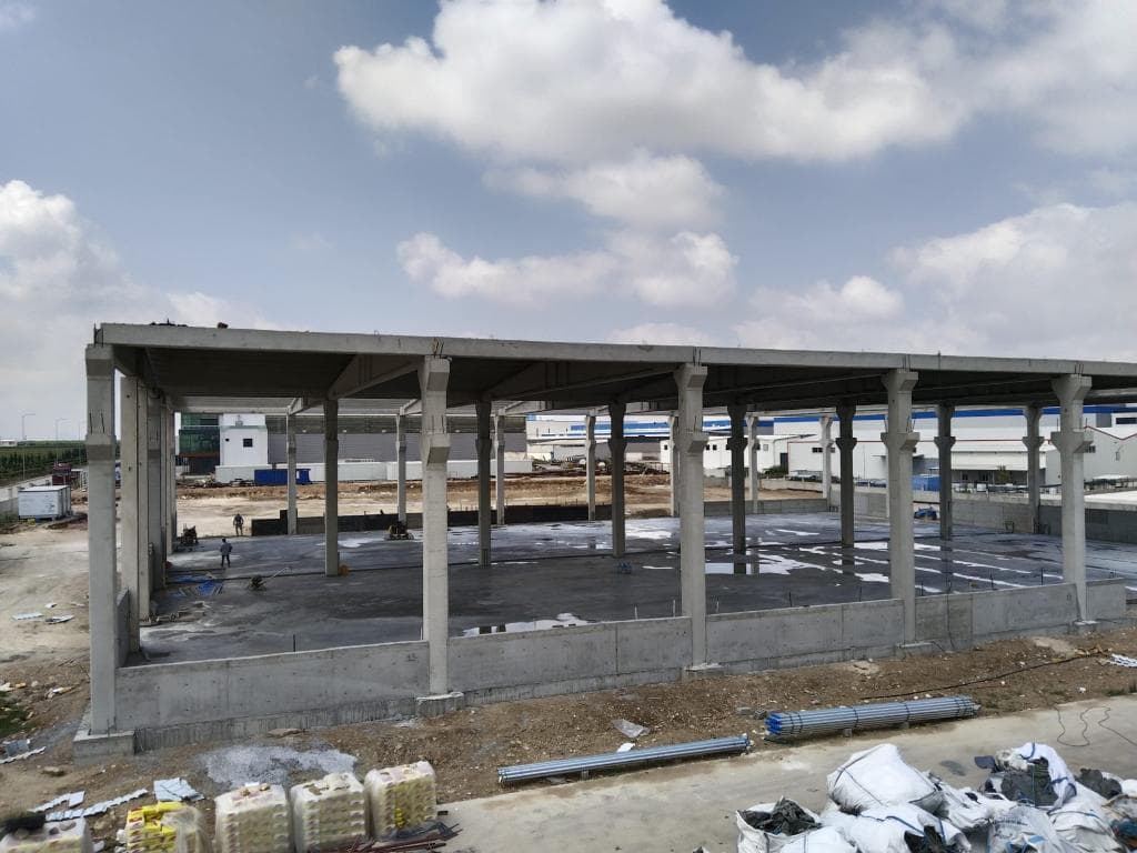 Adana Hacı Sabancı Organize Sanayi Bölgesi Ekol Boru Prefabrik Fabrika Anahtar Teslim Projemiz - 48