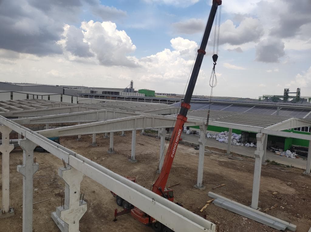 Adana Hacı Sabancı Organize Sanayi Bölgesi Ekol Boru Prefabrik Fabrika Anahtar Teslim Projemiz - 23
