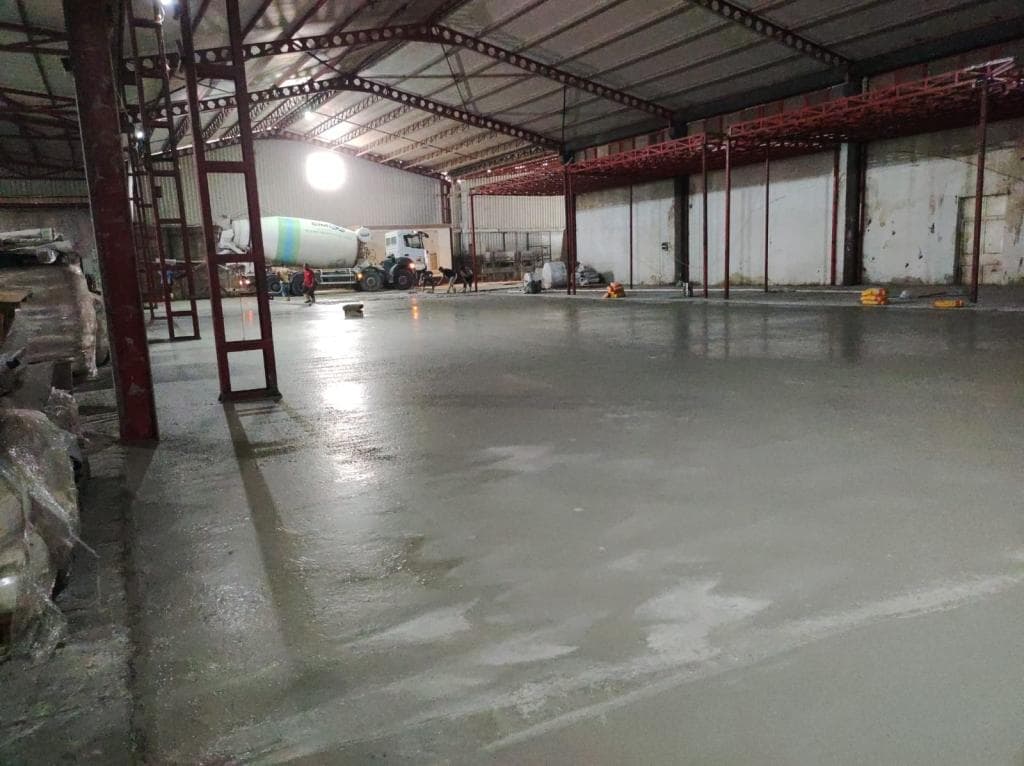 Adana Mobak Un Fabrikası Fiber Donatılı Saha Beton Uygulamamız - 3