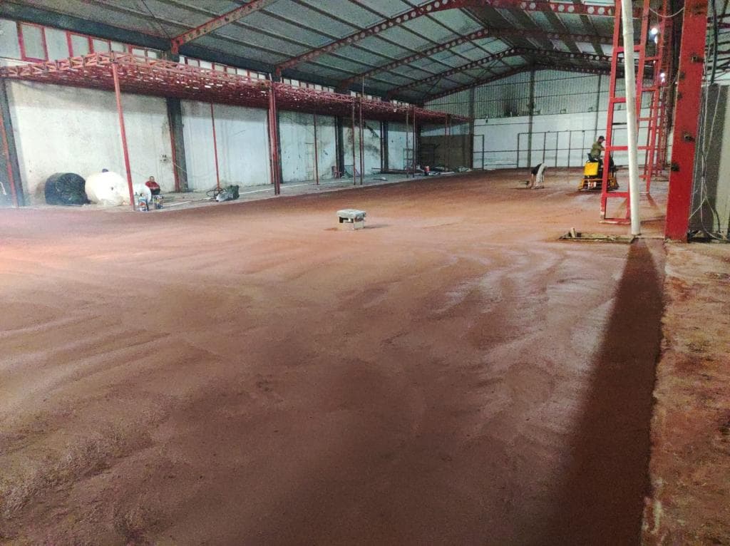 Adana Mobak Un Fabrikası Fiber Donatılı Saha Beton Uygulamamız - 14